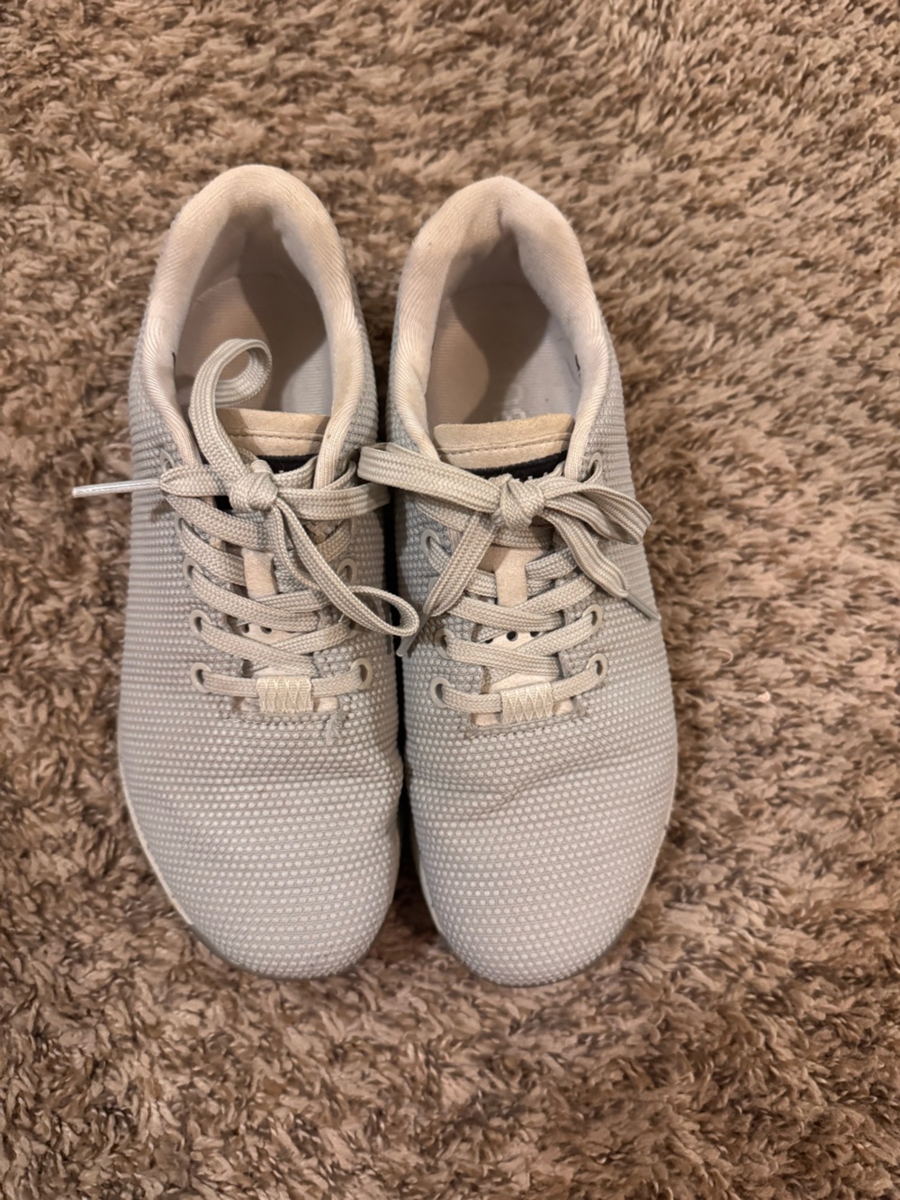 NOBULL Light Beige Knit Training Sneakers